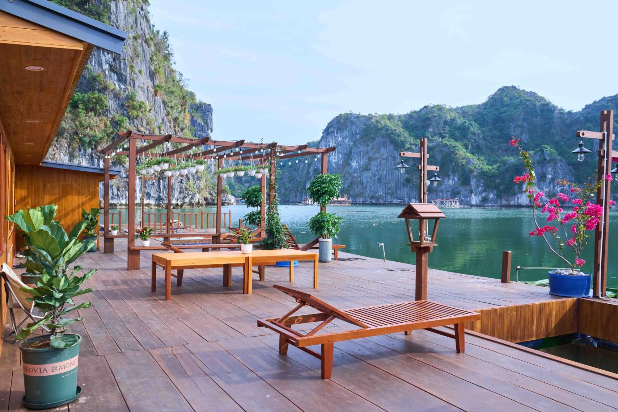 Lan Ha Floating Homestay Dong Khe Sau Dış mekan fotoğraf