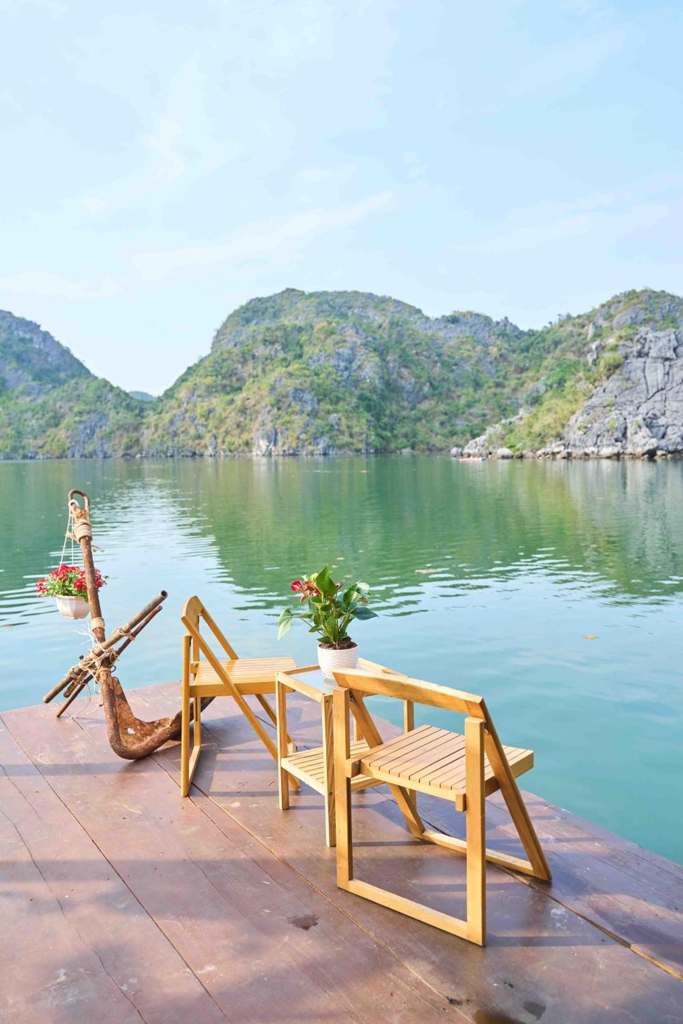 Lan Ha Floating Homestay Dong Khe Sau Dış mekan fotoğraf